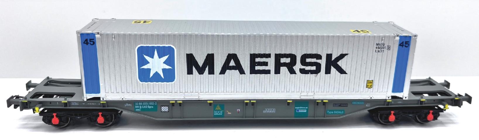 B-Models 54.419 Sgns + 45ft container, Lineas + Maersk