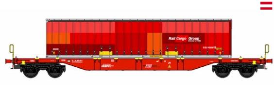 B-Models 54.424 Sgns + 45ft container , A-OBB + Rail Cargo