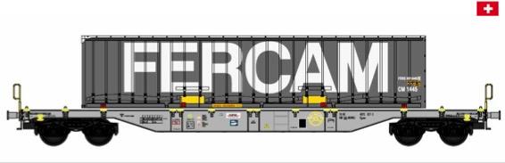 B-Models 54.426 Sgns + 45ft container , Hupac + Fercam