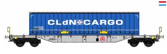 B-Models 54.428 Sgns + 45ft container , CFL + CLdN Cargo