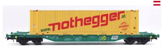 B-Models 54.431 Sgns + 45ft container , Steiermark + Nothegger