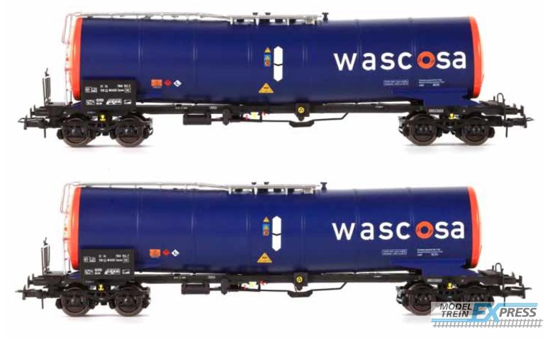 B-Models 81093 Knik-ketelwagons, set van 2 wagons, Wascosa