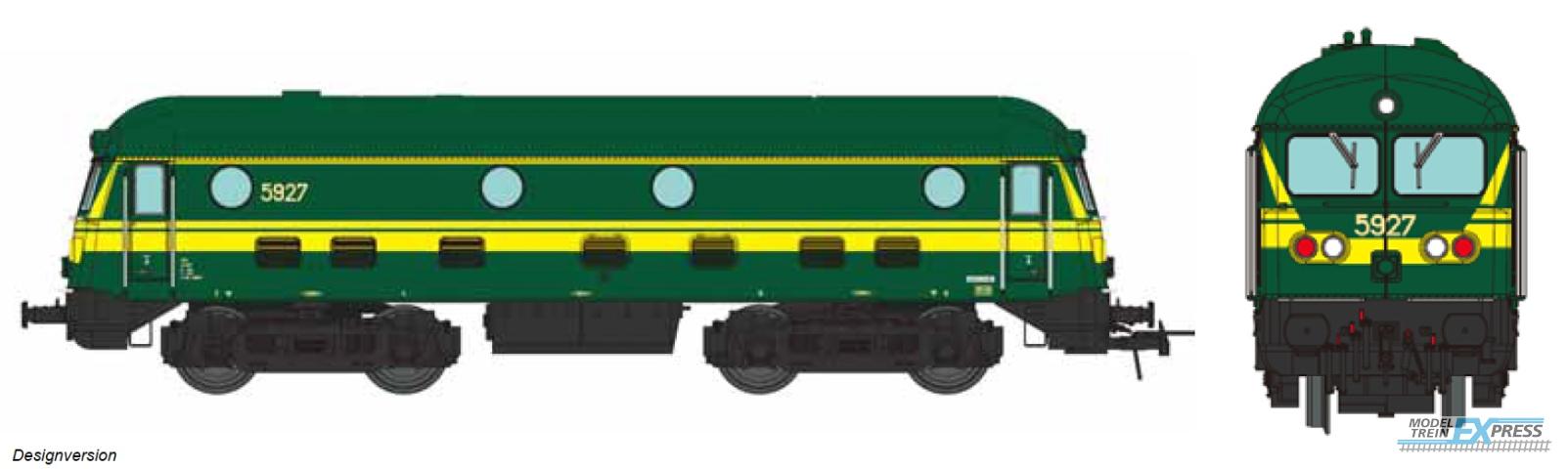 B-Models 9310.01 Diesel 5927, DC. 2-Rail