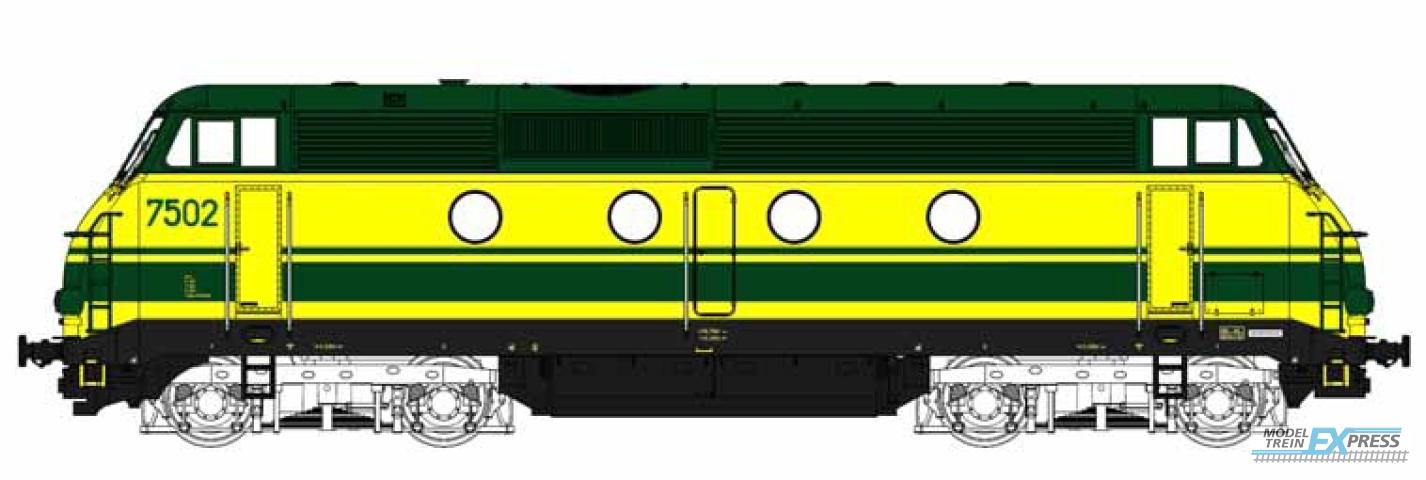 B-Models 9406.03 Diesel 6703 MTL, DC. 2-Rail Digital Sound