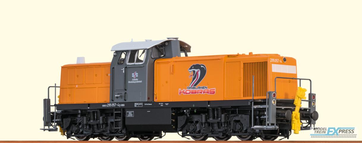Brawa 41540 H0 Diesellok BR 295 "Dinslaken Kobras" Bocholter Eisenbahngesellschaft Ep. VI, DC Analog BASIC+