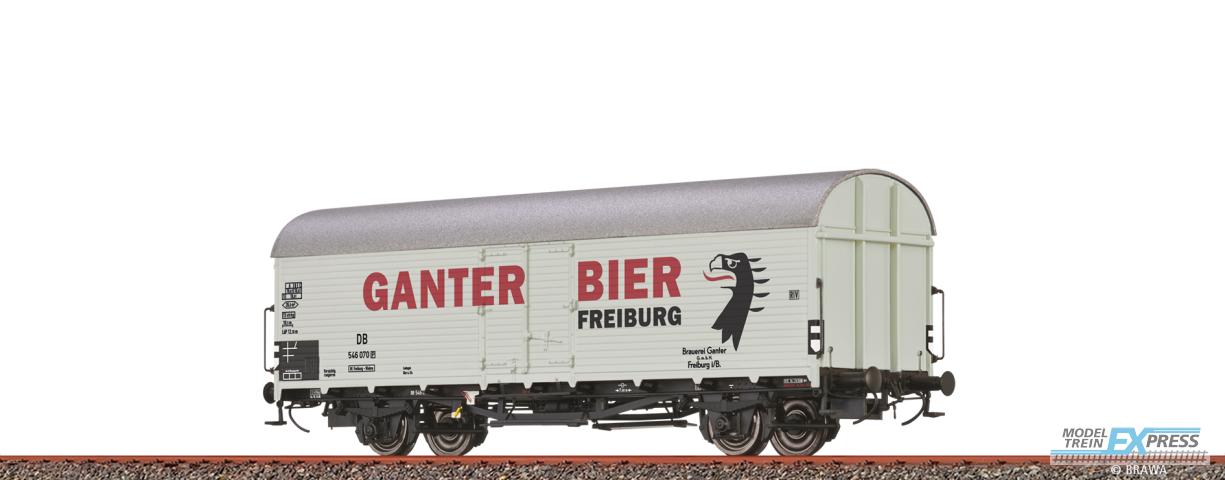 Brawa 47639 H0 Kühlwagen Tnfs38 "Ganter Bier Freiburg" DB Ep. III