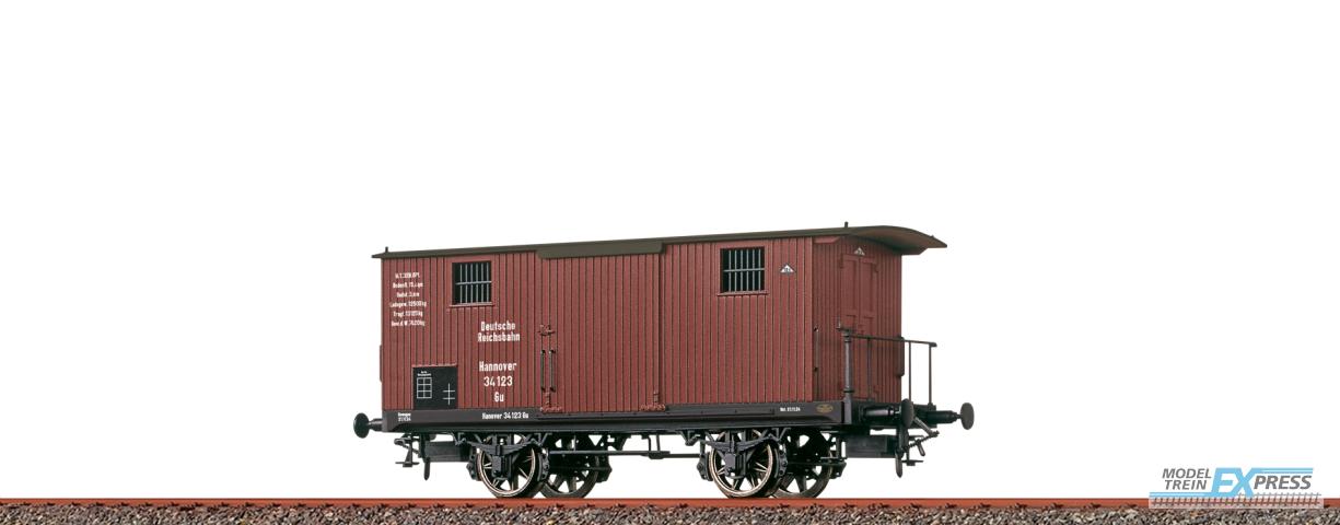 Brawa 47728 H0 Gedeckter Güterwagen Gu DRG Ep. II