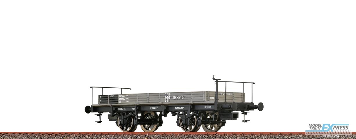 Brawa 47737 H0 Niederbordwagen Sc SBB