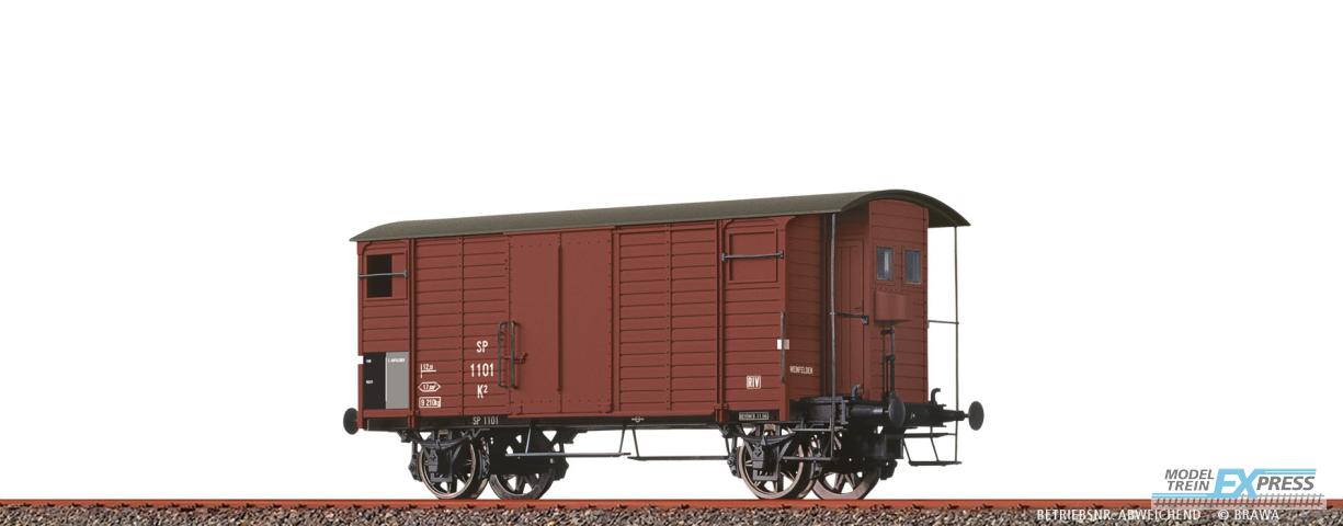 Brawa 47888 H0 Gedeckter Güterwagen K2 MThB / SP Ep. III