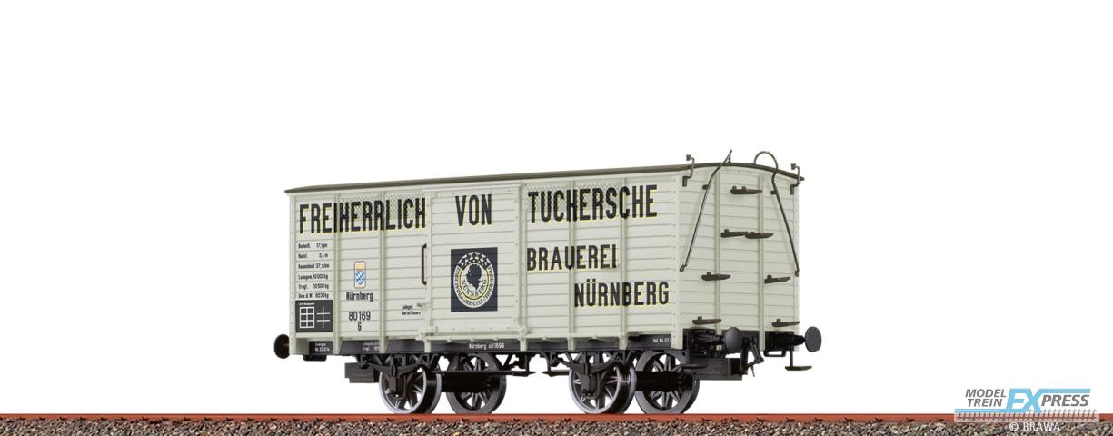 Brawa 48034 H0 Güterwagen G KBayStsB, I, Tuchersche