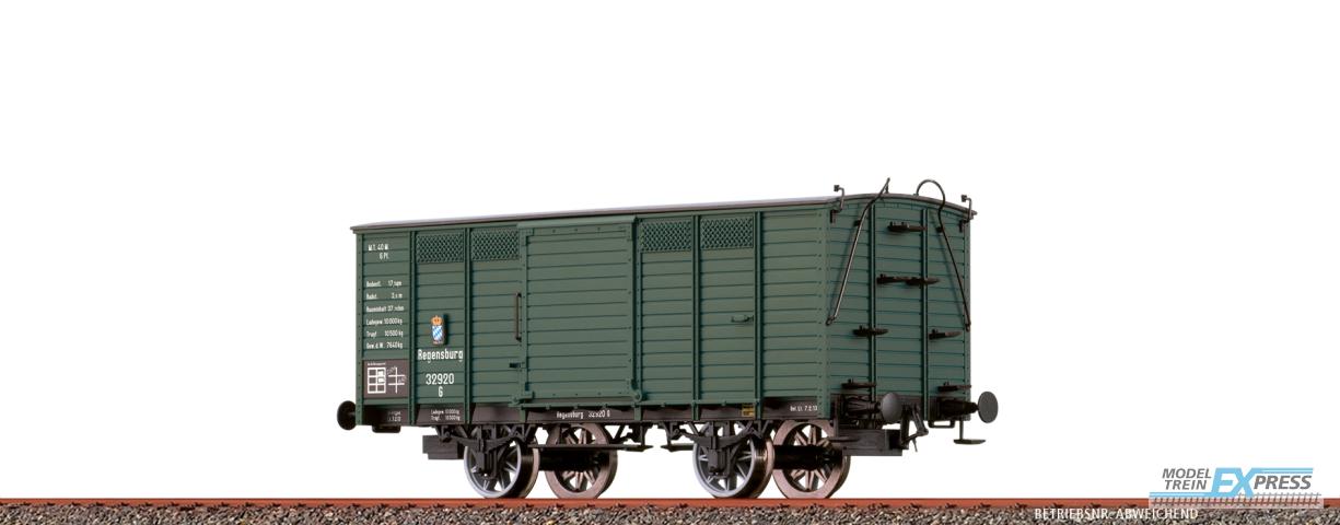 Brawa 48039 H0 Gedeckter Güterwagen G K.Bay.Sts.B. Ep. I