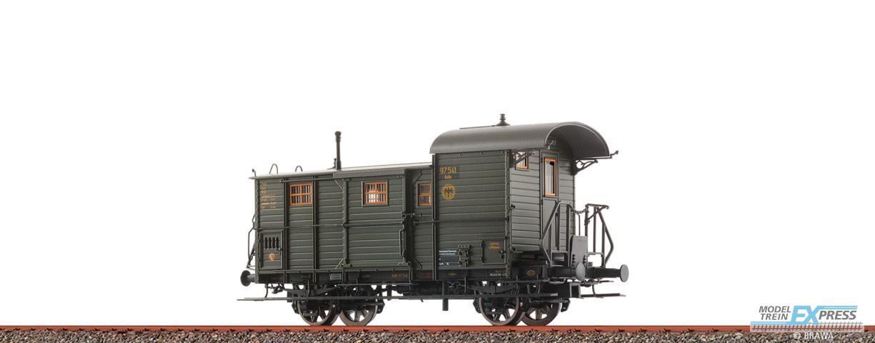 Brawa 48368 H0 Güterzugbegleitwagen Pwg DRG