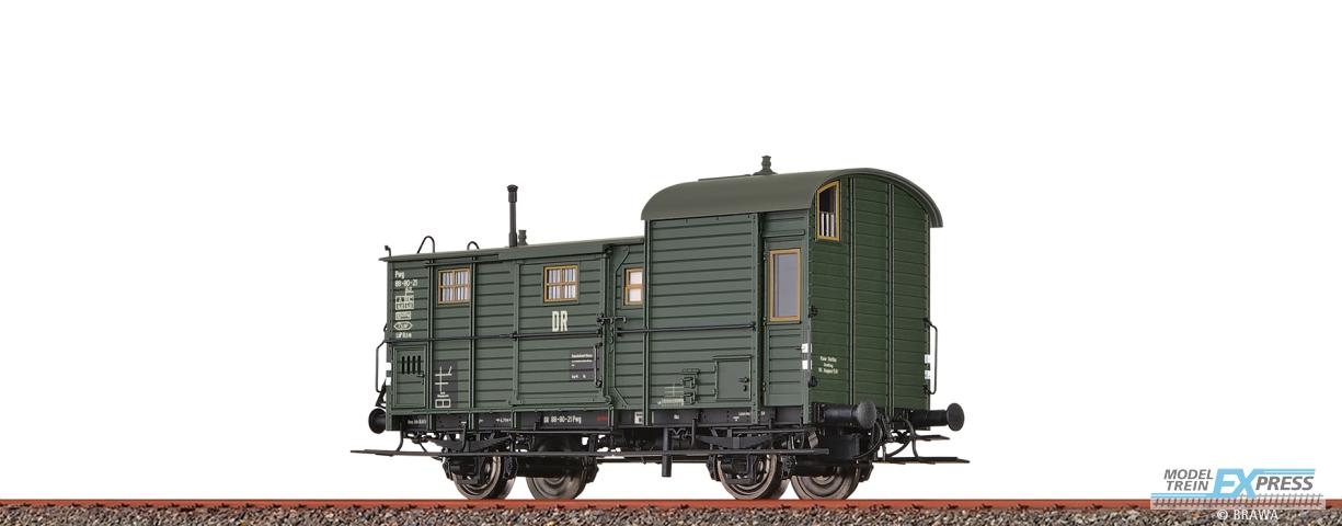 Brawa 48371 H0 Güterzuggepäckwagen Pwg 88 DR Ep. III