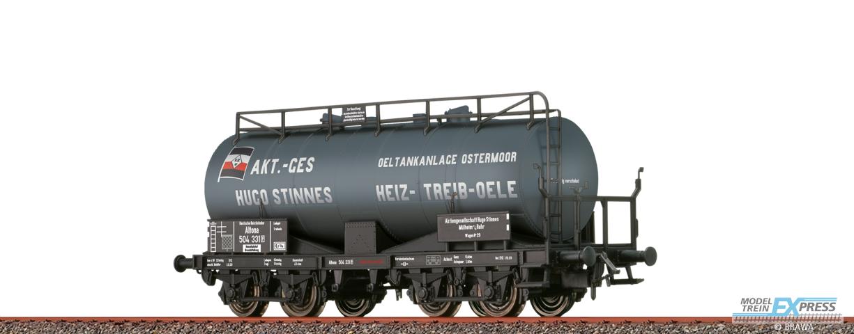 Brawa 48513 H0 Kesselwagen 4-achsig ZZ [P] "Hugo Stinnes" DRG