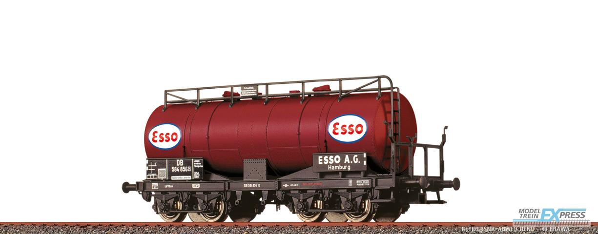 Brawa 48514 H0 Kesselwagen 4-achsig ZZ[P] "Esso" DB Ep. IV