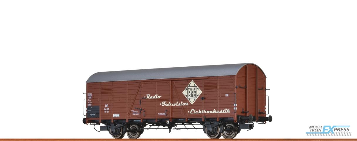 Brawa 48720 H0 Güterwagen Glr 22 DB, III, Telefunken
