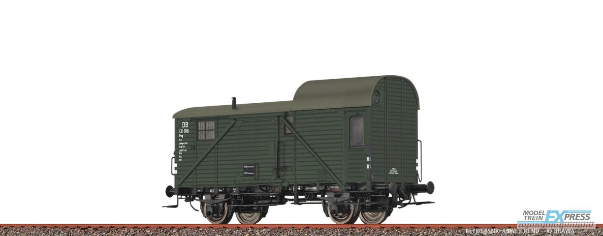 Brawa 49430 H0 Güterzuggepäckwagen Pwg DB Ep. III