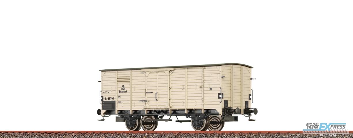 Brawa 49792 H0 Gedeckter Güterwagen IE DSB Ep. III