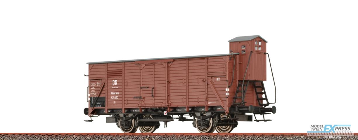 Brawa 49822 H0 Gedeckter Güterwagen G DR, Brit-US-Zone