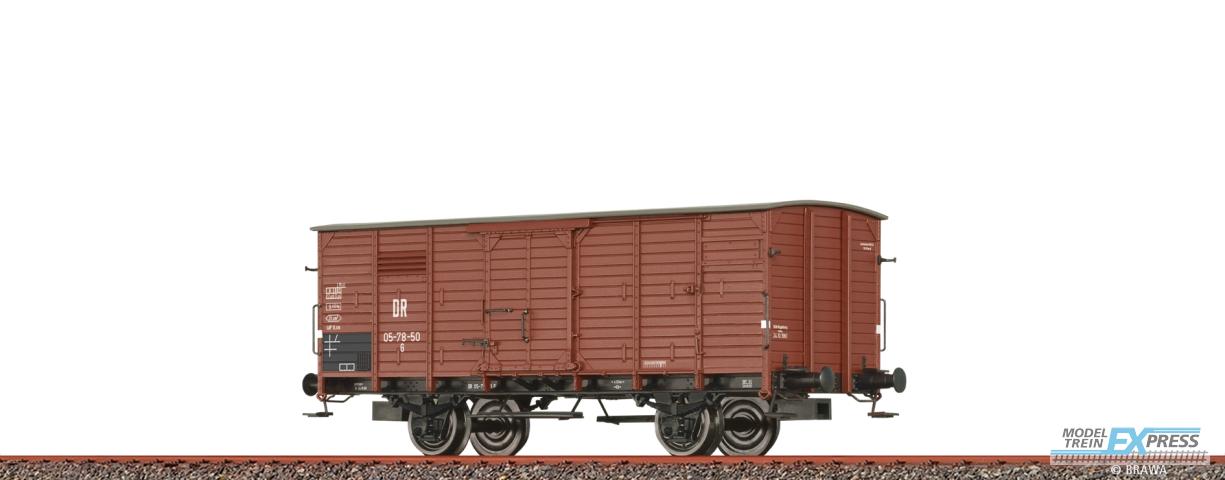 Brawa 49823 H0 Gedeckter Güterwagen G DR Ep. III