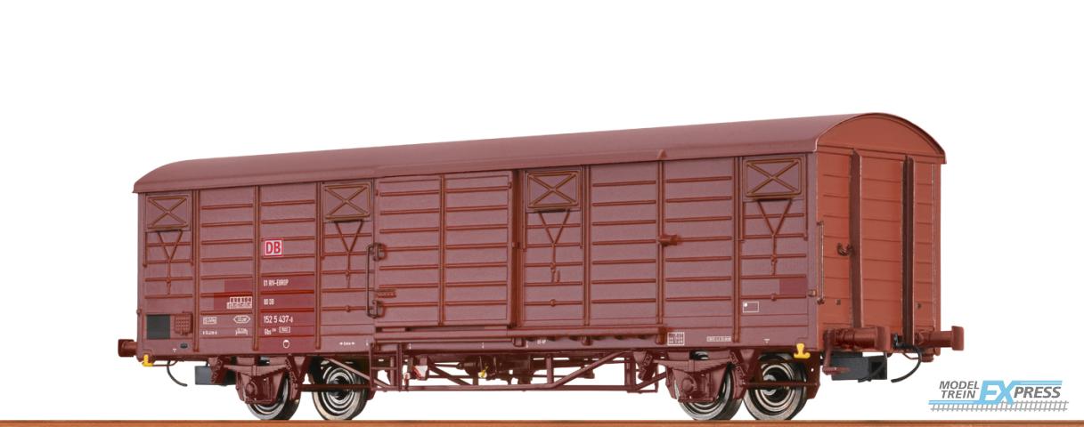 Brawa 49908 H0 Gedeckter Güterwagen Gbs258 DB AG Ep. VI