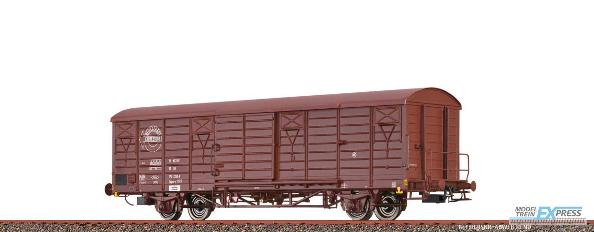 Brawa 49919 H0 Gedeckter Güterwagen Gbqss-z "Expressgut" DR
