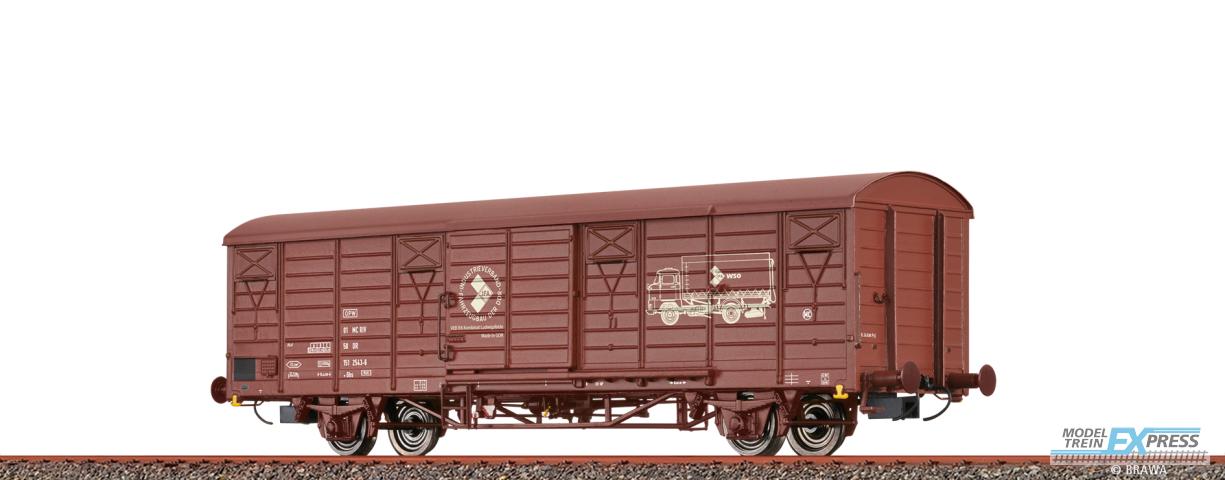 Brawa 49925 H0 Gedeckter Güterwagen Gbs[1500] "IFA" DR