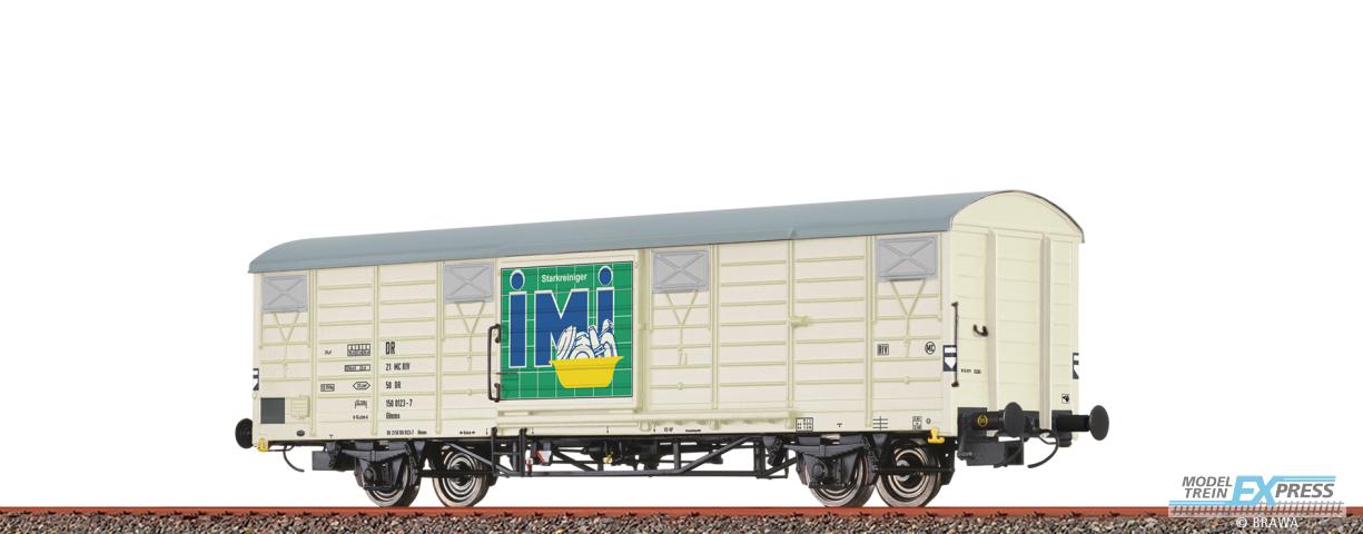 Brawa 49927 H0 Gedeckter Güterwagen Glmms "IMI" DR