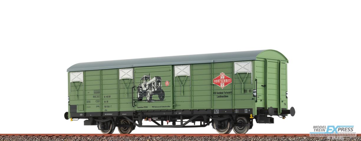 Brawa 49930 H0 Gedeckter Güterwagen Gbs "Fortschritt" DR