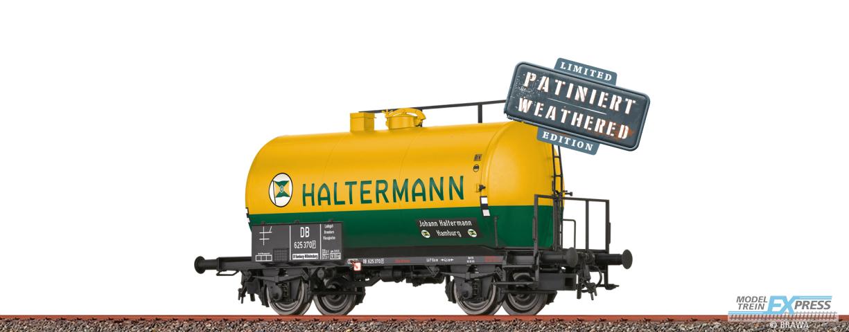 Brawa 50042 H0 Leichtbaukesselwagen Uerdingen Z [P] "Haltermann" DB, patiniert