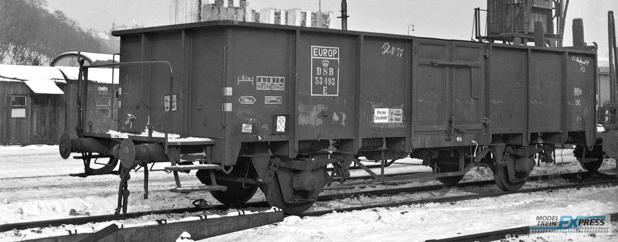 Brawa 50076 H0 Offener Güterwagen E DSB Ep. III