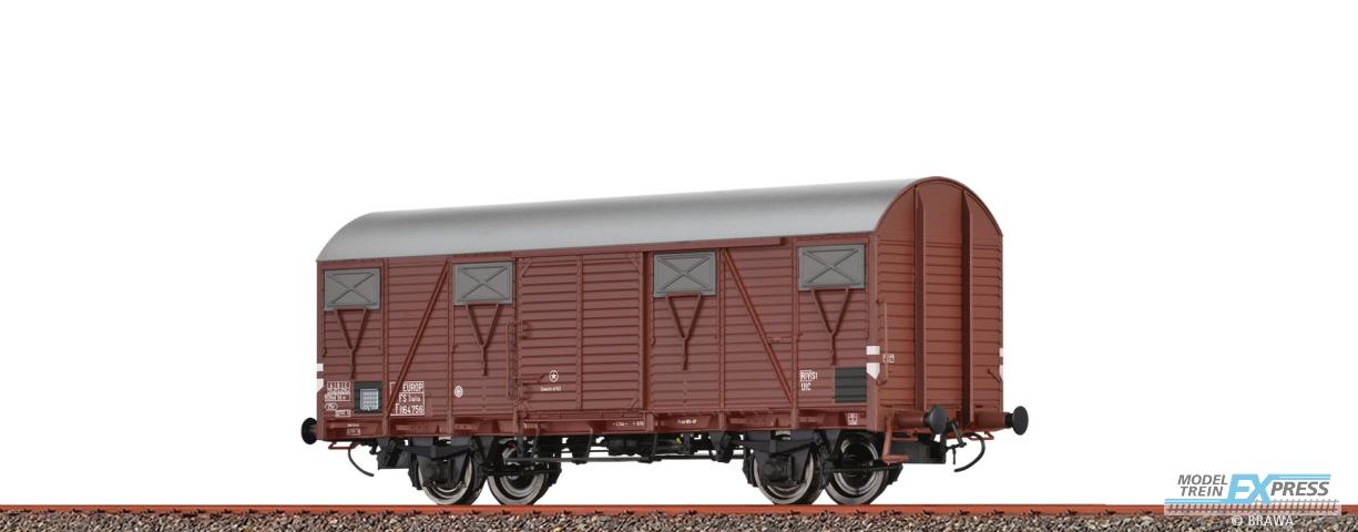 Brawa 50114 H0 Gedeckter Güterwagen Gs FS Ep. III