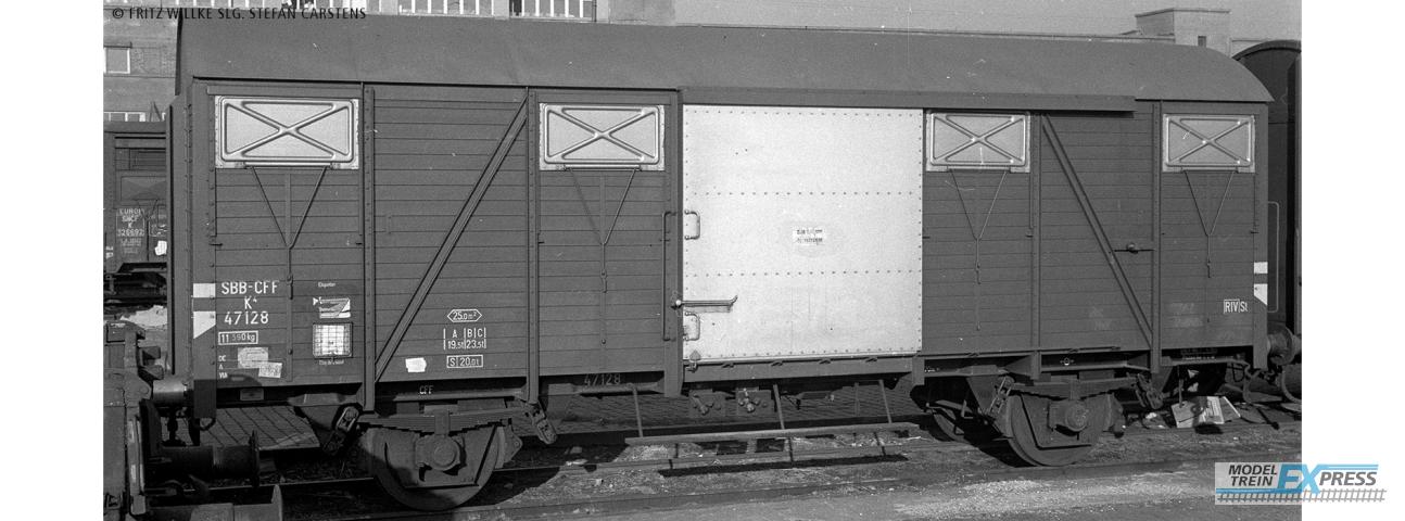 Brawa 50119 H0 Güterwagen K4 SBB, Epoche III
