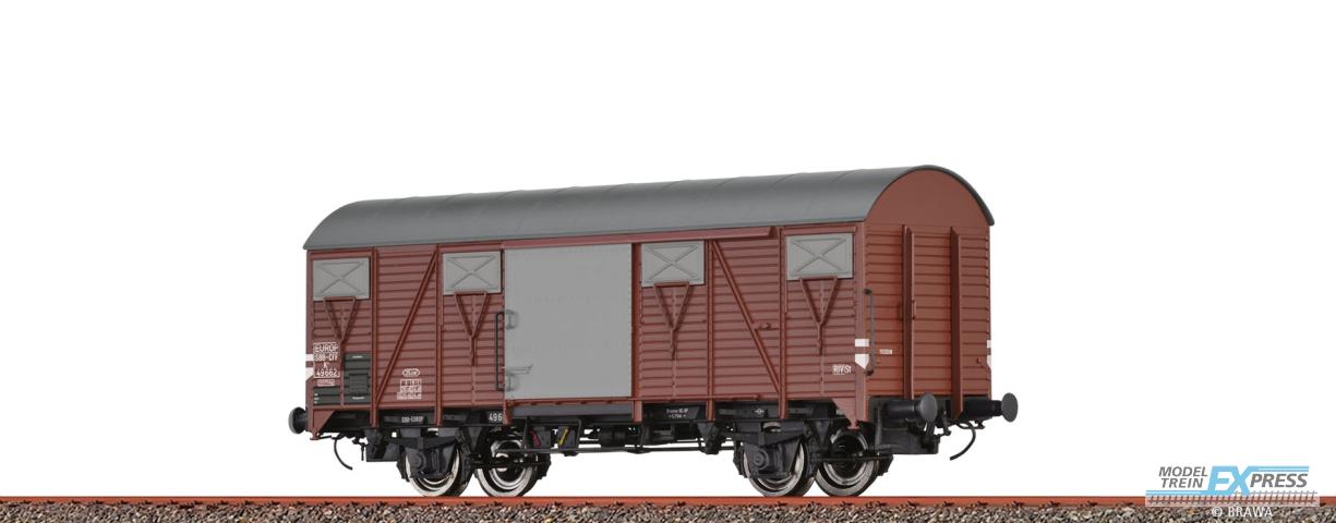 Brawa 50120 H0 Gedeckter Güterwagen K4 "EUROP" SBB Ep. III