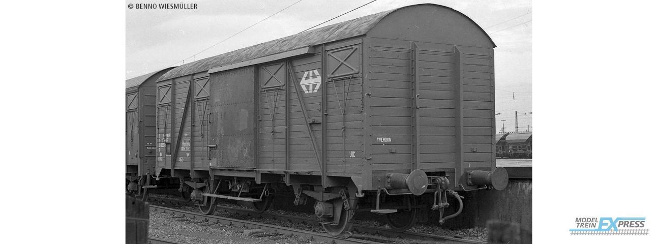Brawa 50121 H0 Gedeckter Güterwagen Gs "EUROP" SBB Ep. IV