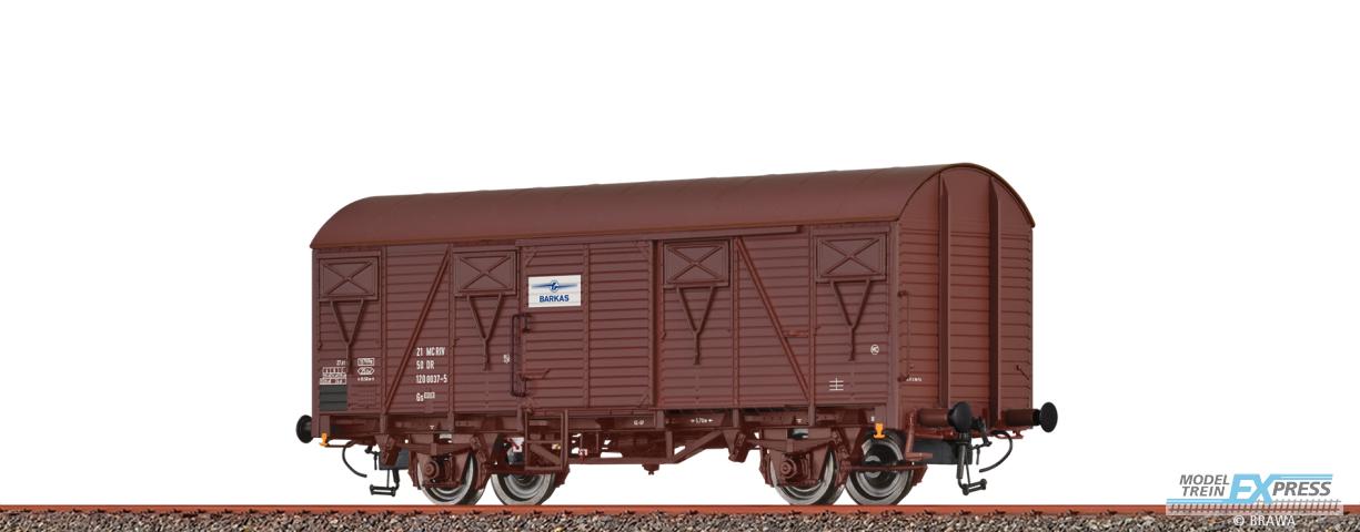Brawa 50147 H0 Gedeckter Güterwagen Gs[1200] "Barkas" DR