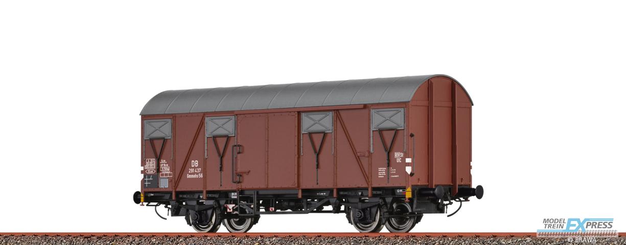Brawa 50149 H0 Gedeckter Güterwagen Gmmehs56 DB Ep. III