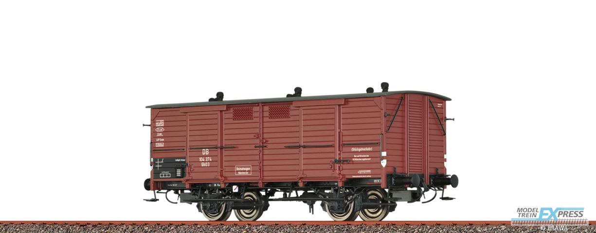 Brawa 50351 H0 Güterwagen Gh03 DB, Epoche III