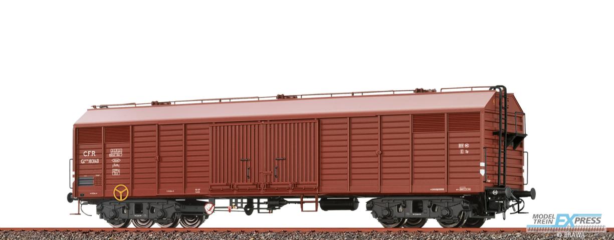 Brawa 50415 H0 Gedeckter Güterwagen GASFWV CFR, Ep. III