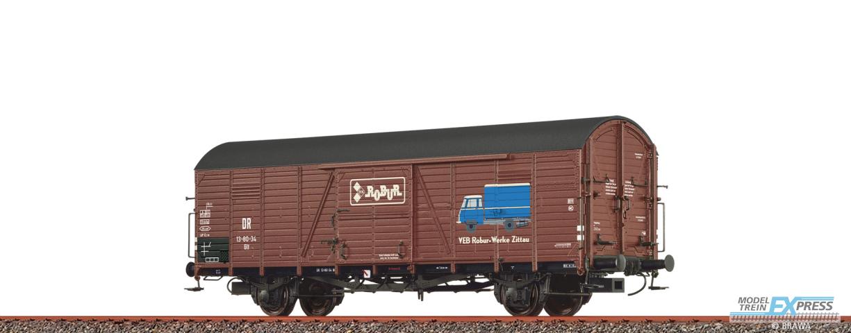 Brawa 50480 H0 Gedeckter Güterwagen Glt "Robur" DR