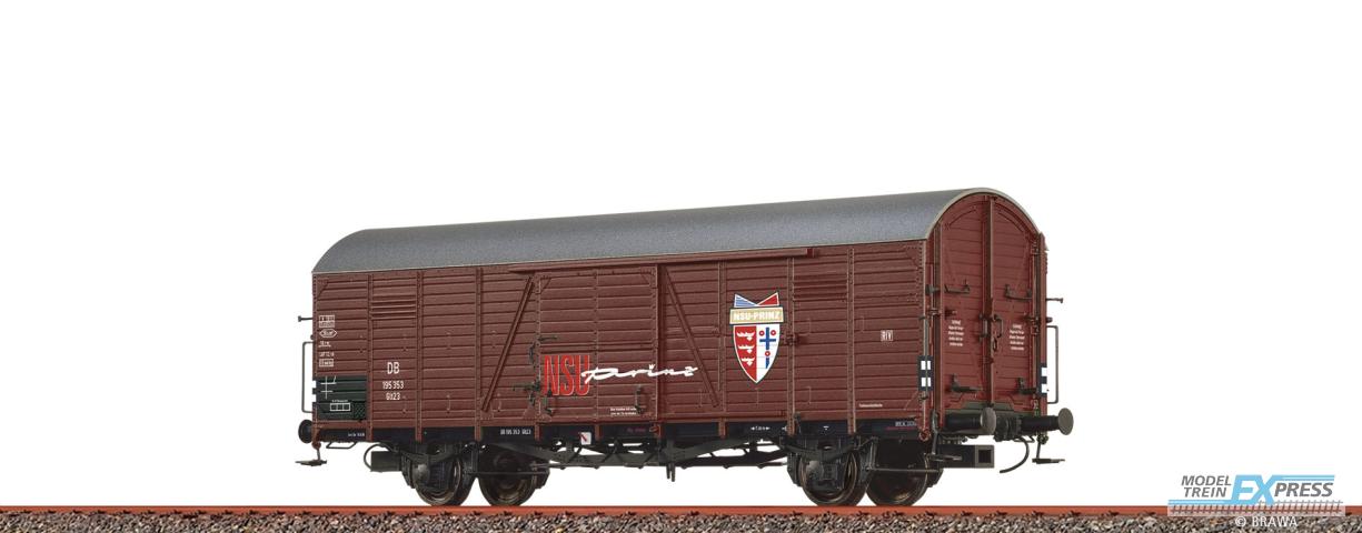 Brawa 50482 H0 Gedeckter Güterwagen Glt23 "NSU Prinz" DB