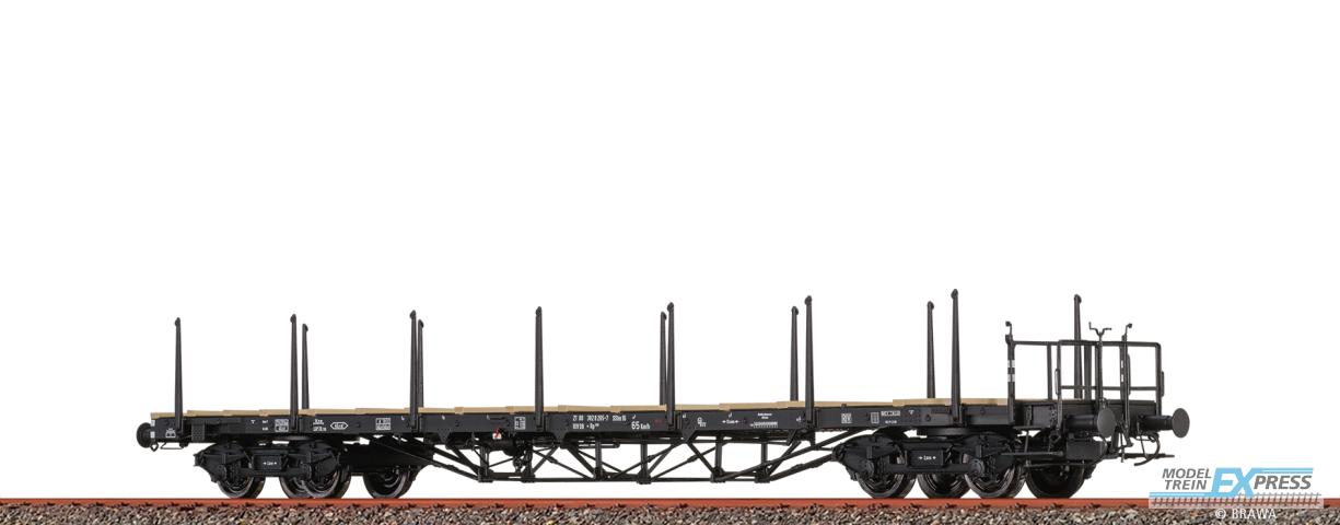 Brawa 50652 H0 Drehgestellflachwagen Rp668 DB