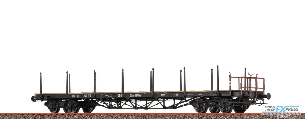 Brawa 50656 H0 Drehgestellflachwagen SSlm ÖBB