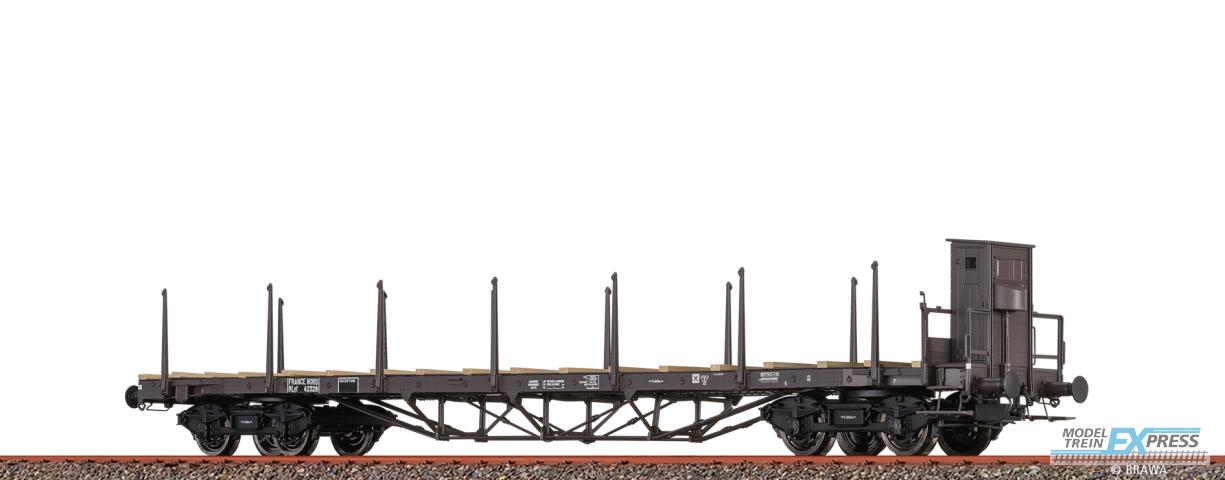 Brawa 50657 H0 Drehgestellflachwagen Rlyf Nord