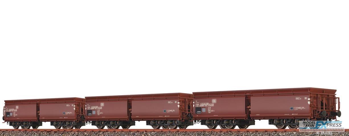 Brawa 50679 H0 Schüttgutwagen Fads 177 DB, 3er-Set
