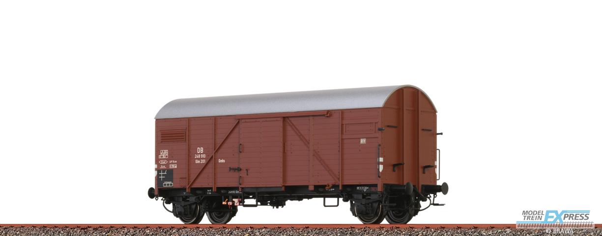 Brawa 50722 H0 Gedeckter Güterwagen Glm201 DB