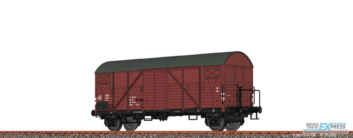 Brawa 50725 H0 Gedeckter Güterwagen Glmrs[1364] DR Ep. IV