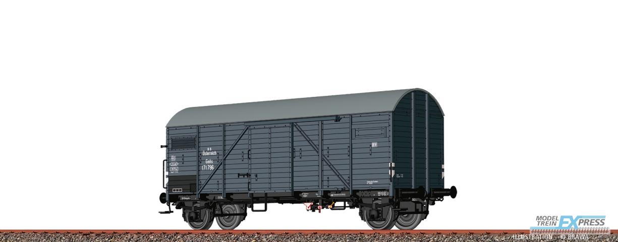 Brawa 50735 H0 Gedeckter Güterwagen Gmhs BBÖ