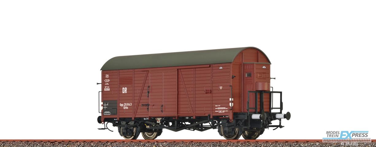 Brawa 50743 H0 Gedeckter Güterwagen Grhs DRG