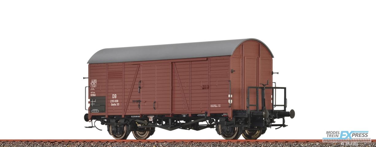 Brawa 50745 H0 Gedeckter Güterwagen Gmrhs 30 DB